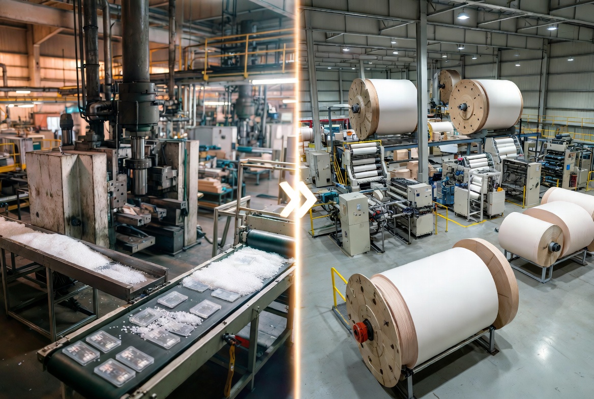 swapping plastic for paperboard